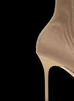 Skye Stretch Knit Ankle Boots-Balmain Cheap