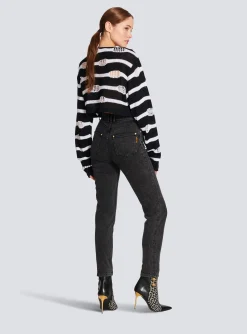 Slim Fit Jeans-Balmain Shop