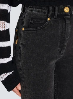 Slim Fit Jeans-Balmain Shop
