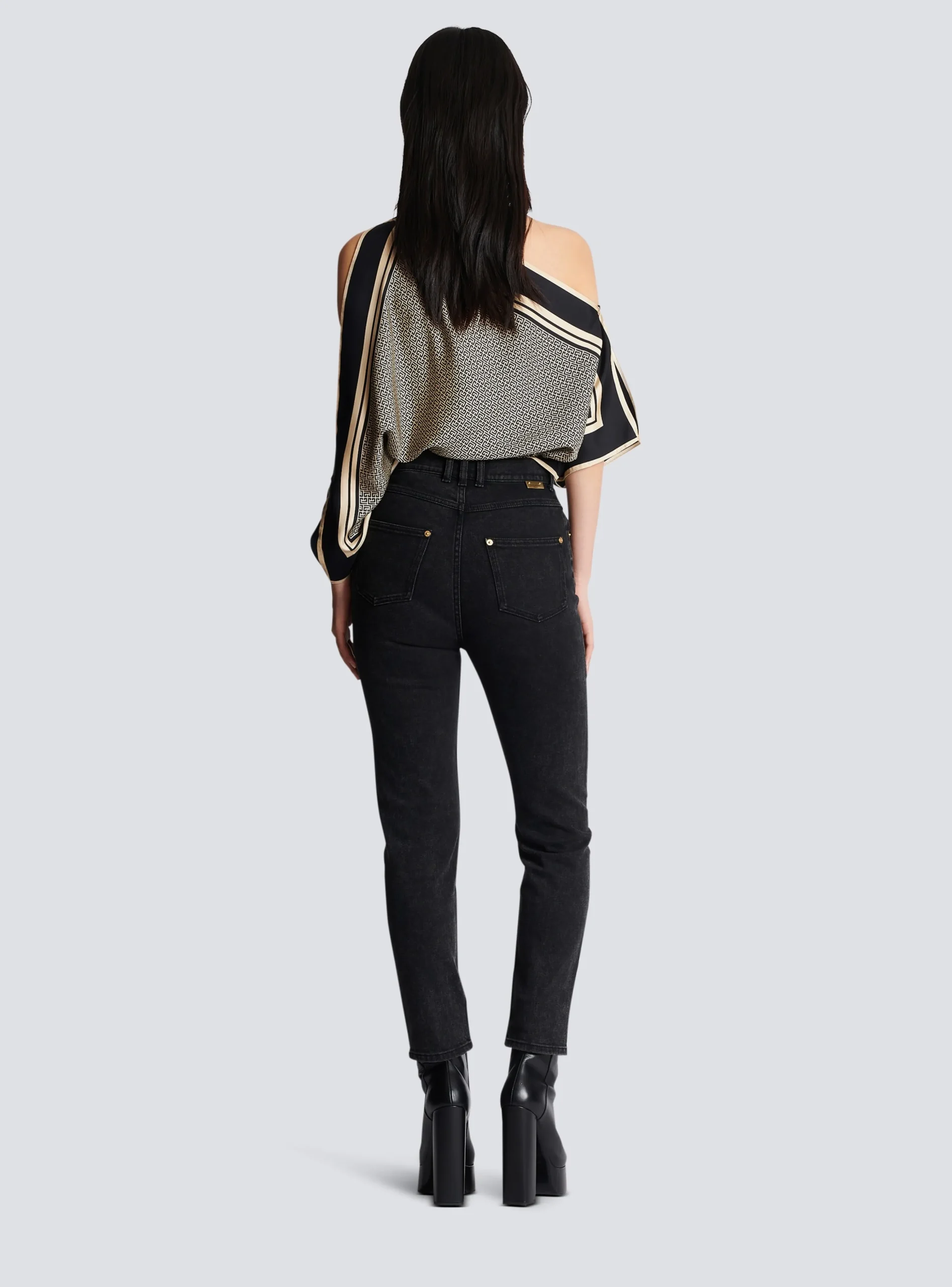 Slim-fit Denim Jeans-Balmain Clearance