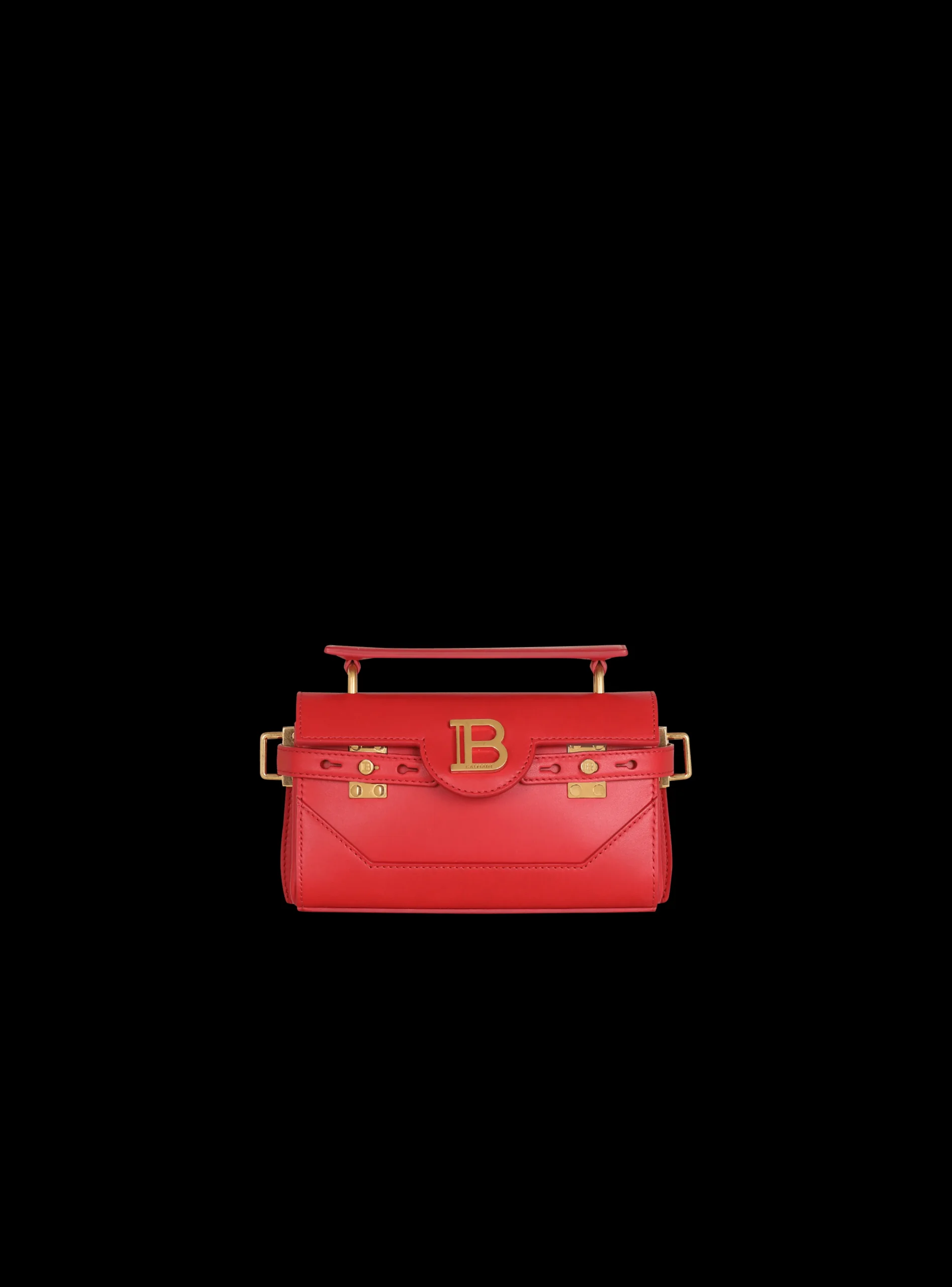 Smooth Leather B-Buzz 19 Bag-Balmain Store