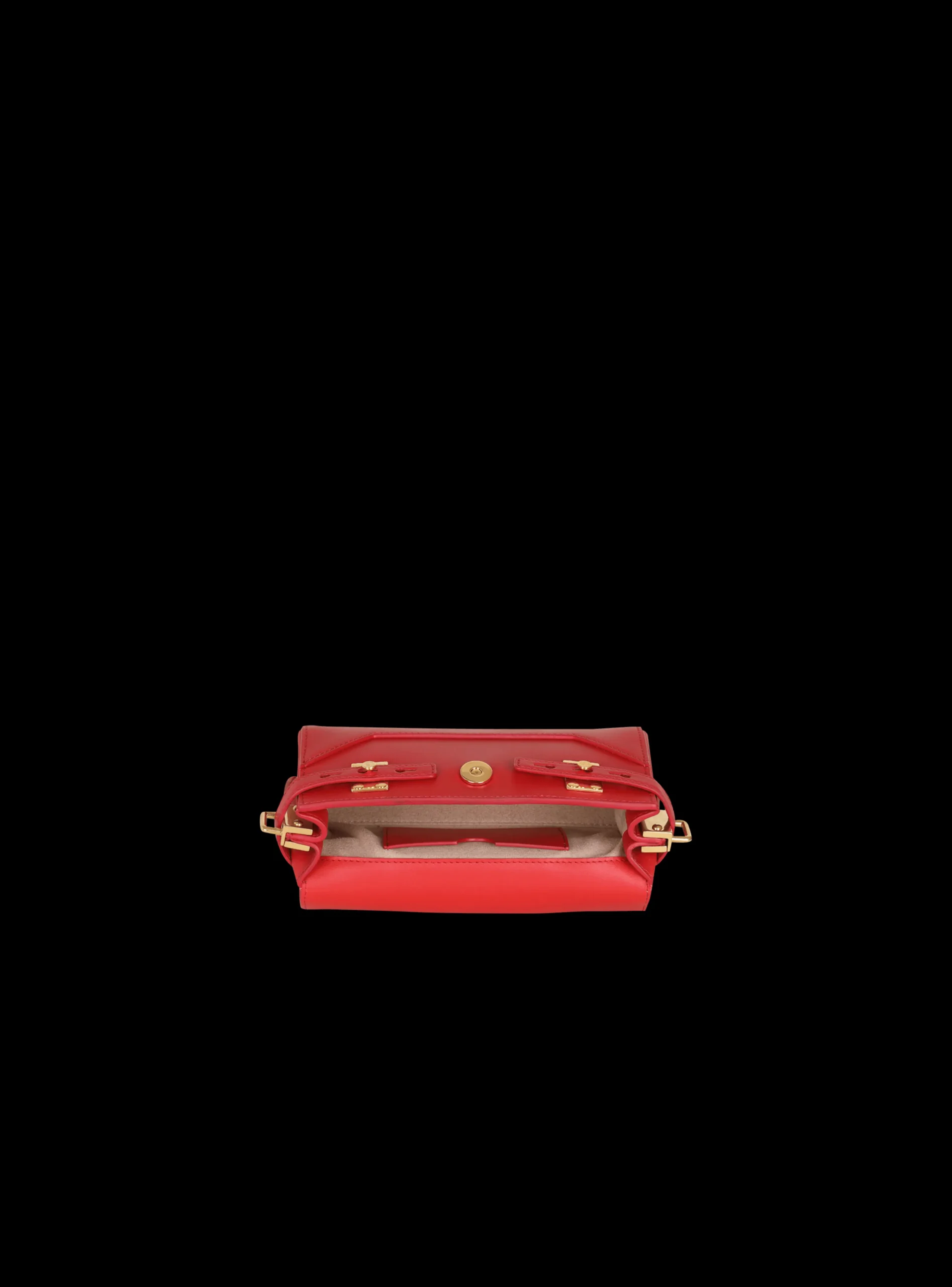 Smooth Leather B-Buzz 19 Bag-Balmain Store