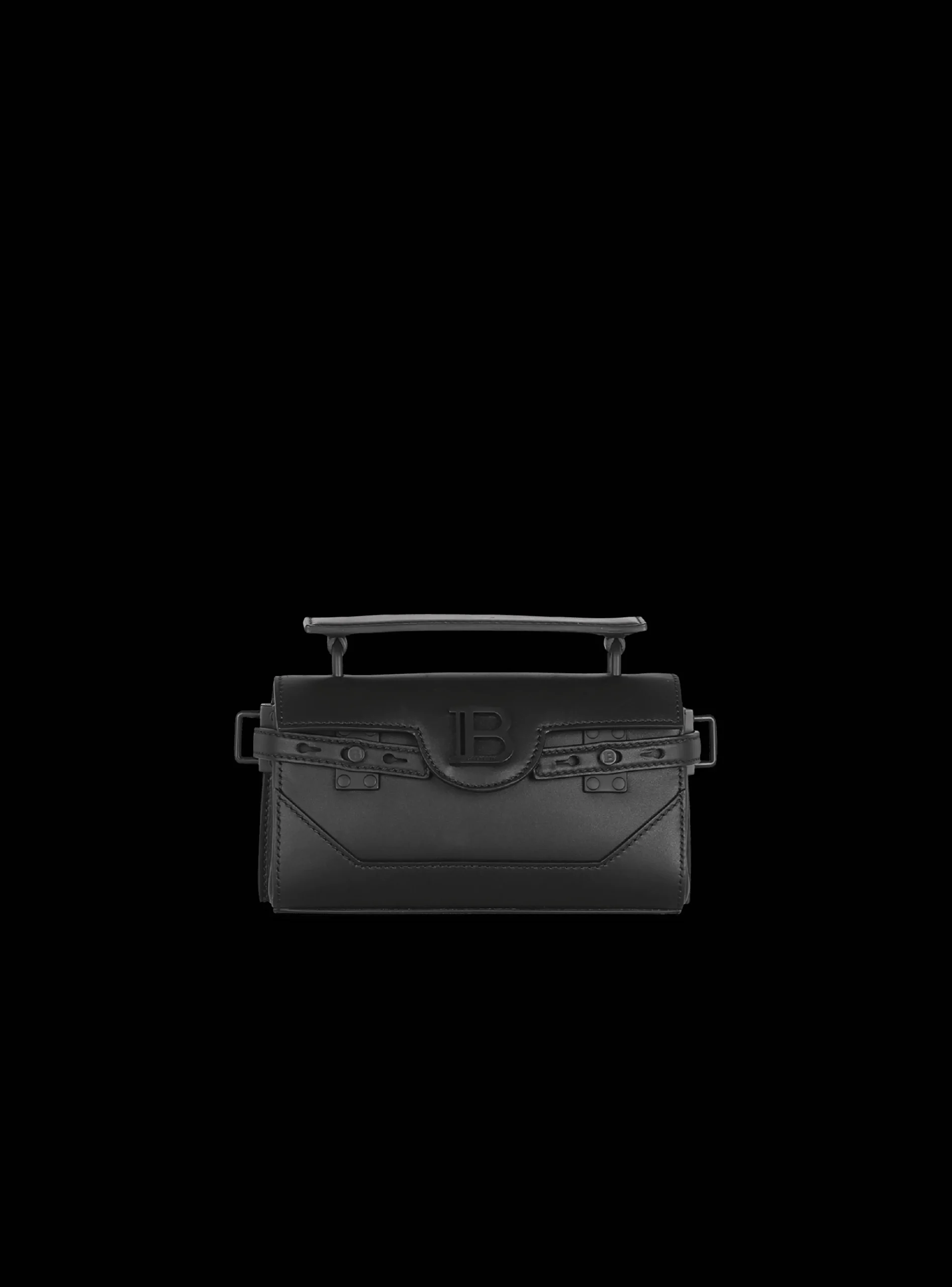 Smooth Leather B-Buzz 19 Bag-Balmain Discount