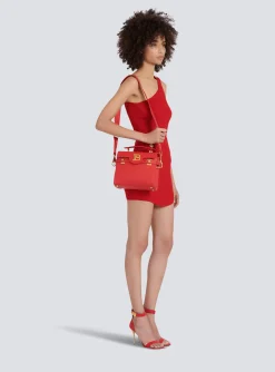 Smooth Leather B-Buzz 23 Bag-Balmain Fashion