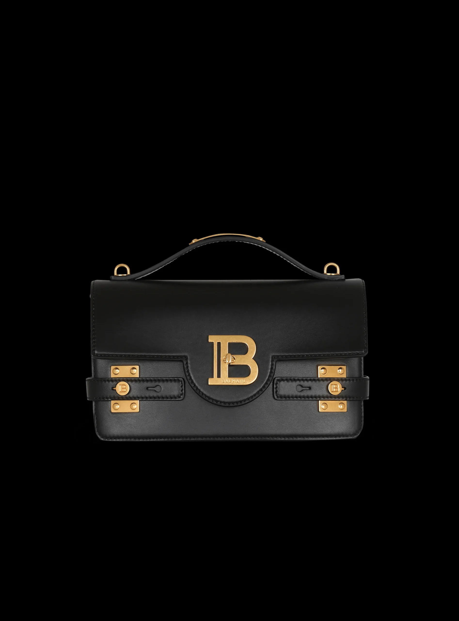 Smooth Leather B-Buzz 24 Bag-Balmain Flash Sale