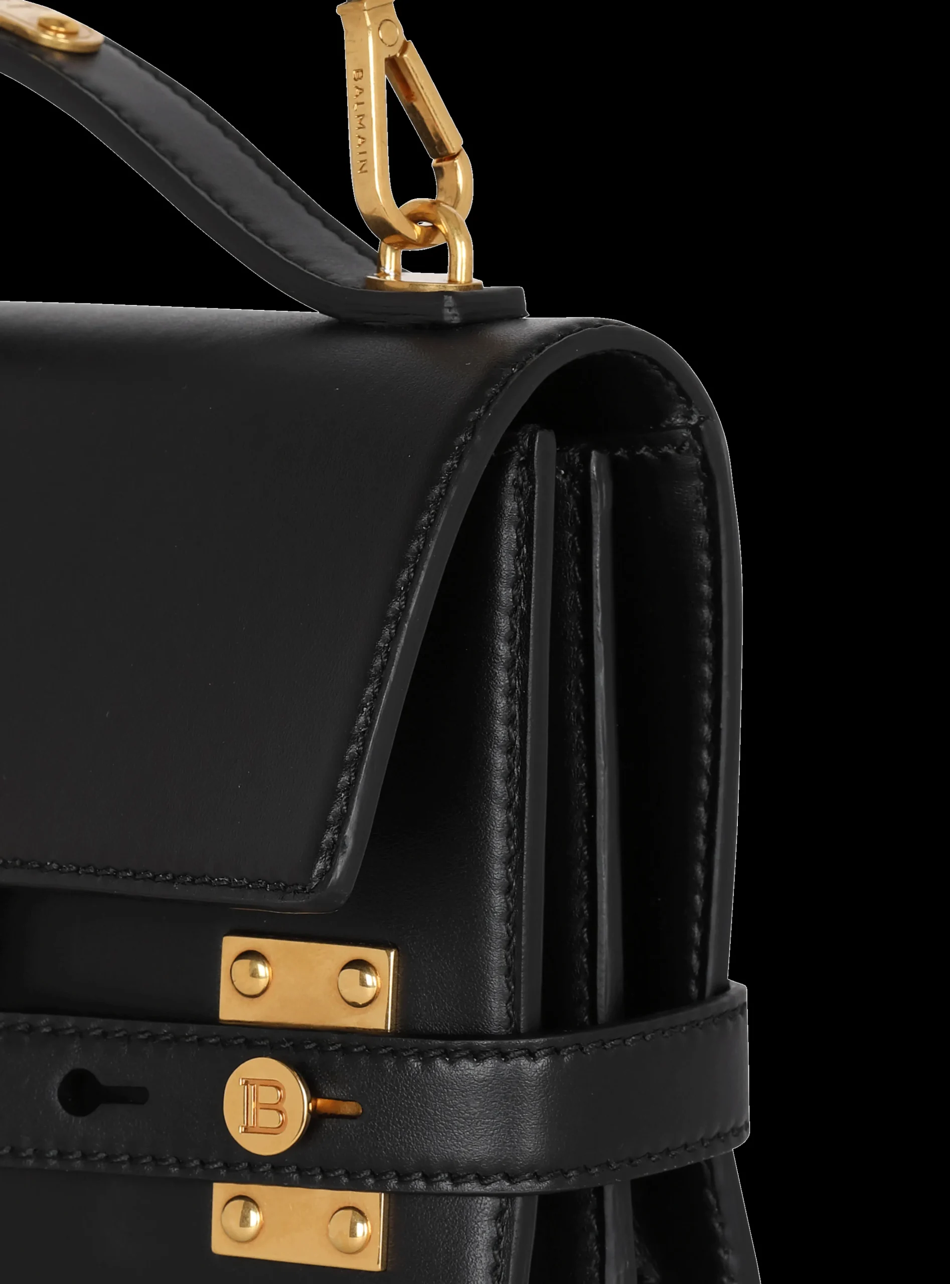 Smooth Leather B-Buzz 24 Bag-Balmain Flash Sale