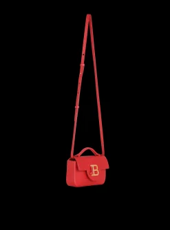 Smooth Leather B-Buzz Mini Bag-Balmain Online