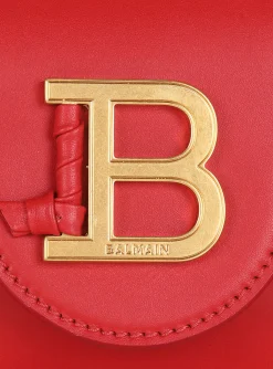 Smooth Leather B-Buzz Mini Bag-Balmain Online