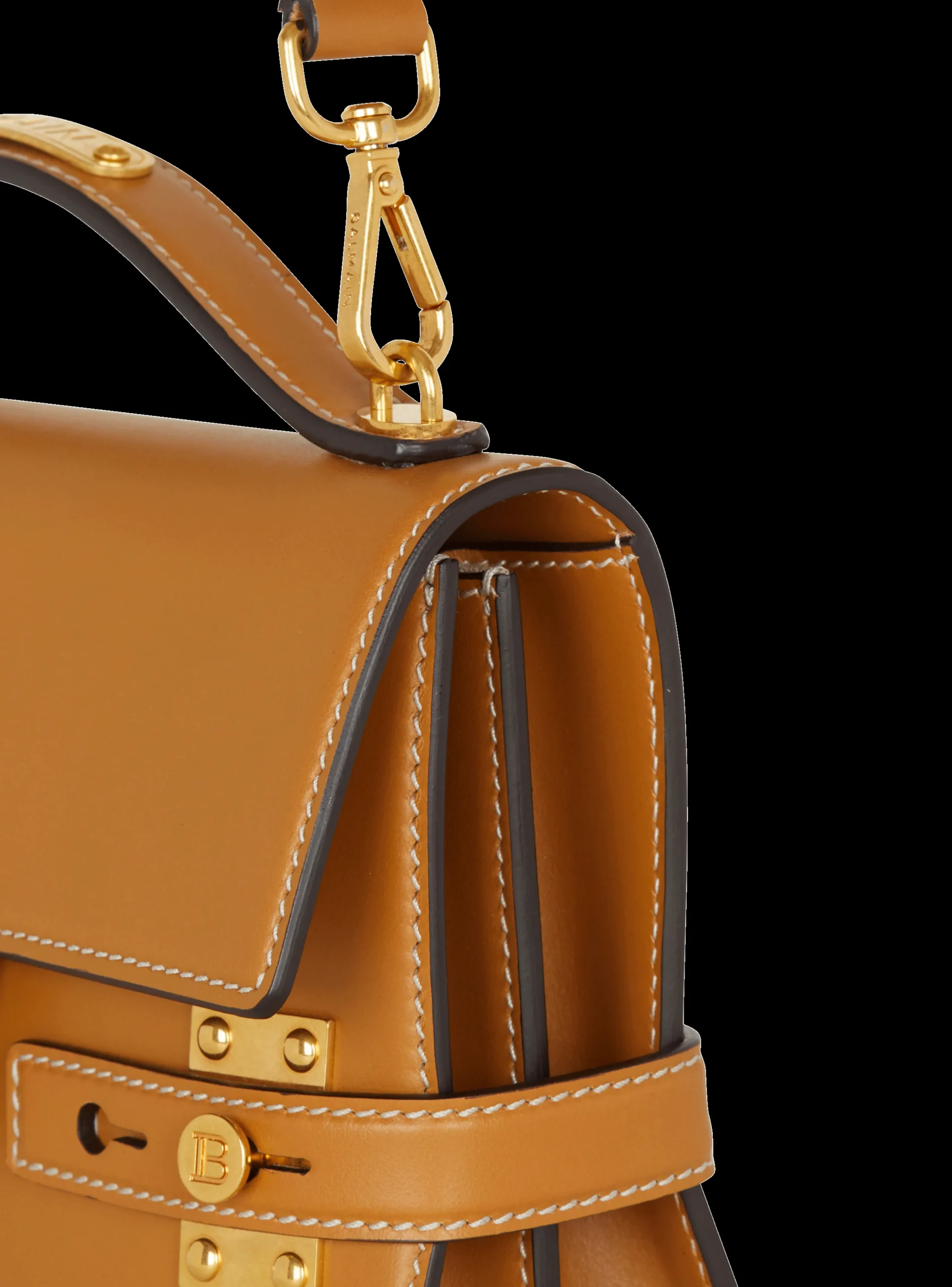 Smooth Leather B-Buzz Shoulder 24 Bag-Balmain Sale