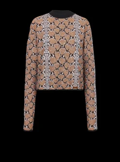Snakeskin Knit Jumper-Balmain Best
