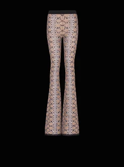 Snakeskin Knit Trousers-Balmain Shop
