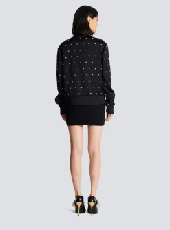 Stars Embroidered Bomber Jacket-Balmain Discount