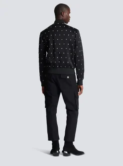 Stars Embroidered Bomber Jacket-Balmain Outlet