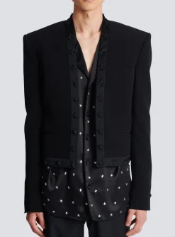 Stars Embroidered Jacket-Balmain Outlet