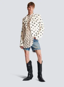 Stars Print Shirt-Balmain Flash Sale