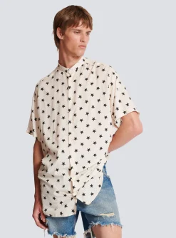 Stars Print Shirt-Balmain Flash Sale