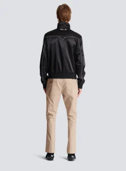 Stars Reversible Bomber Jacket-Balmain Discount