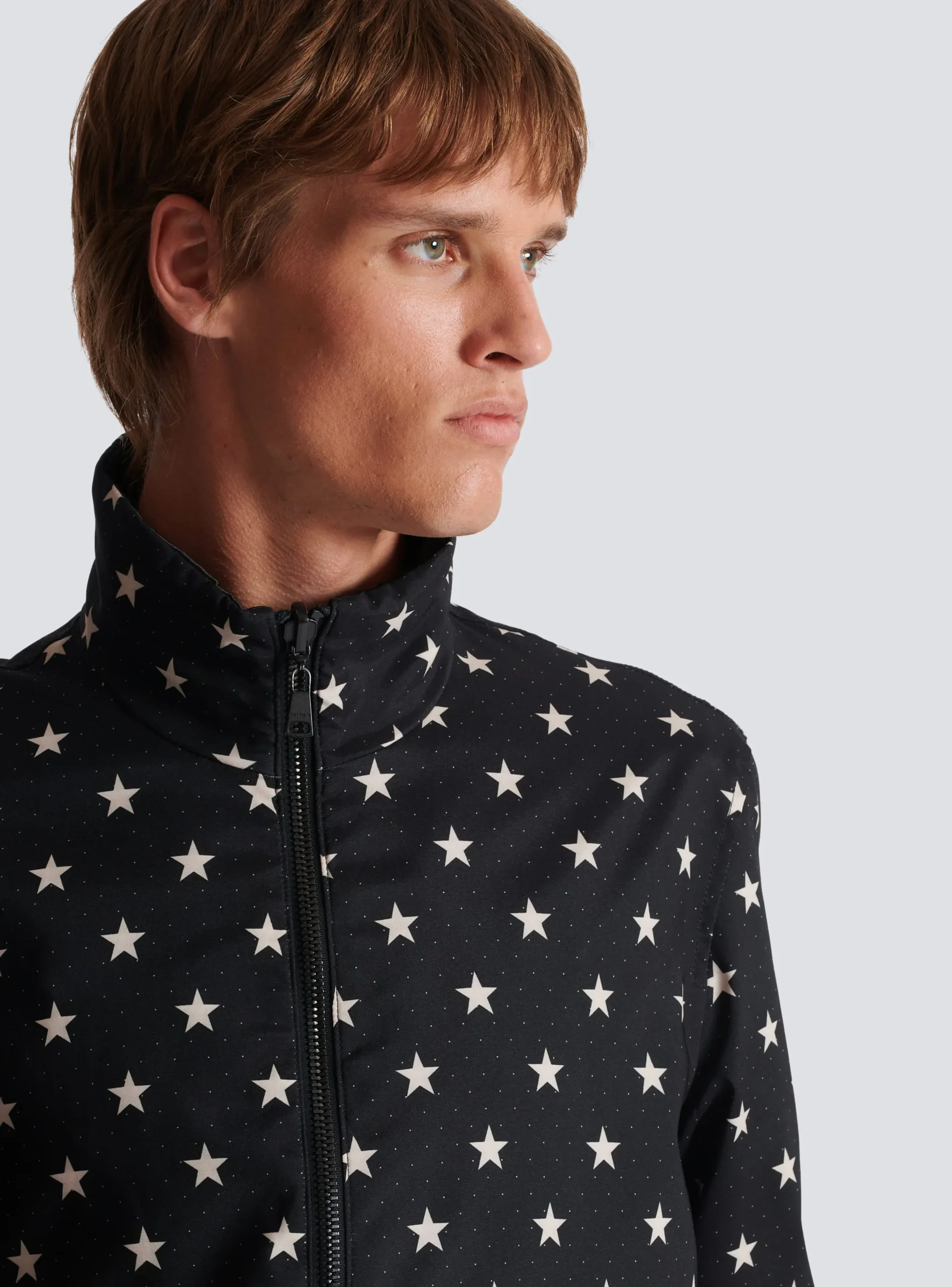 Stars Reversible Bomber Jacket-Balmain Discount