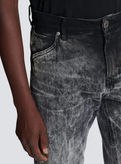 Stonewash Denim Jeans-Balmain Cheap