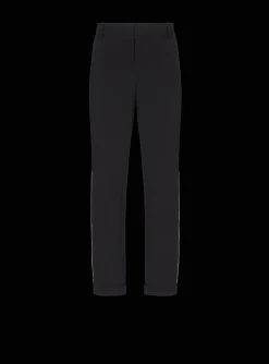 Straight-leg Crystal-embroidered Trousers-Balmain Fashion