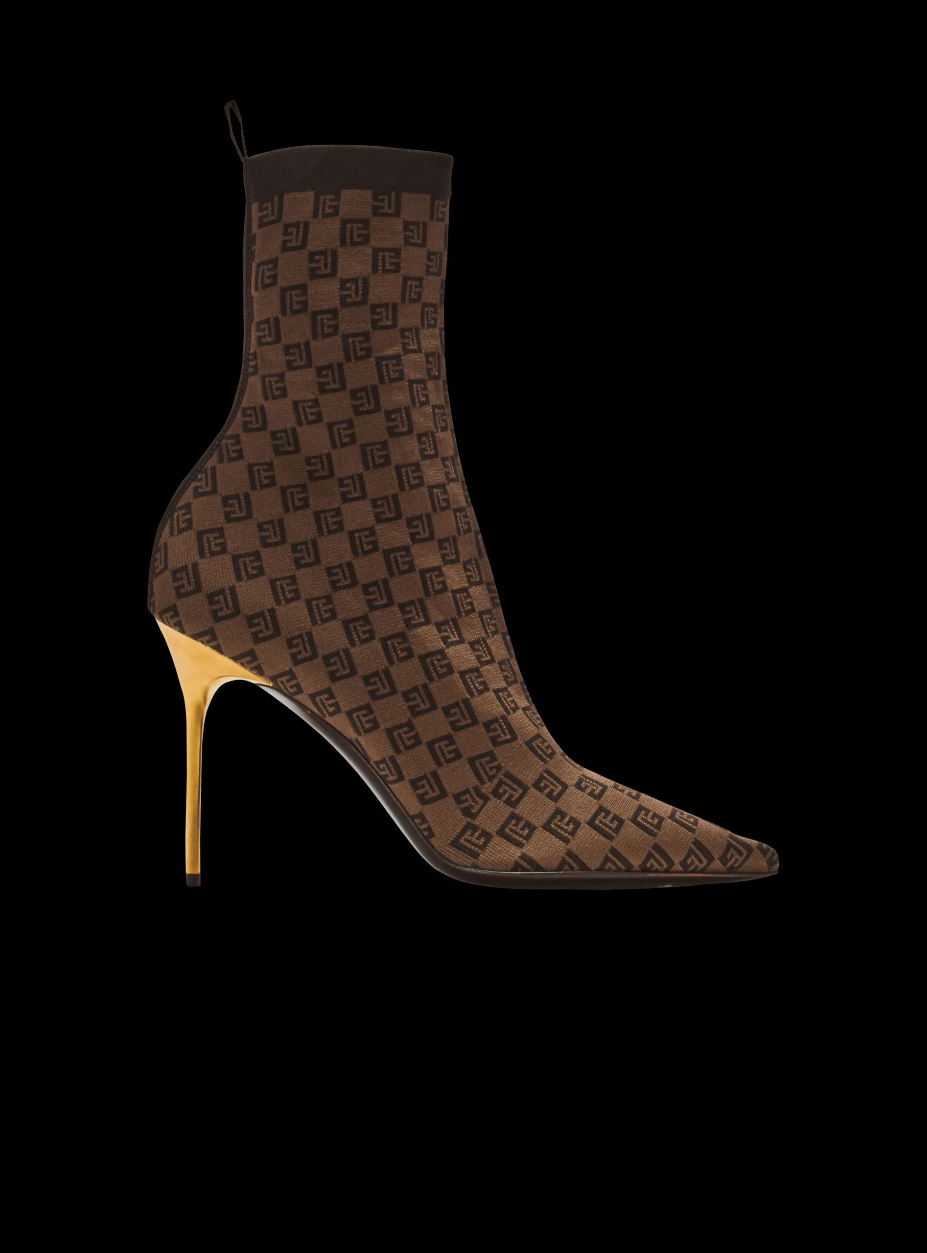 Stretch Skye Knit Ankle Boots-Balmain Hot