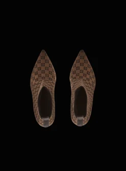Stretch Skye Knit Ankle Boots-Balmain Hot