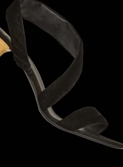 Suede Moneta Sandals-Balmain Flash Sale