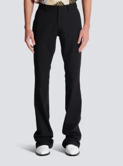 Technical Wool Trousers-Balmain Best