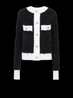 Textured Knit Cardigan-Balmain Flash Sale