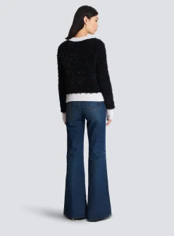 Textured Knit Cardigan-Balmain Flash Sale