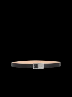 Thin Signature Calfskin Belt-Balmain Shop