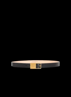 Thin Signature Calfskin Belt-Balmain Best Sale