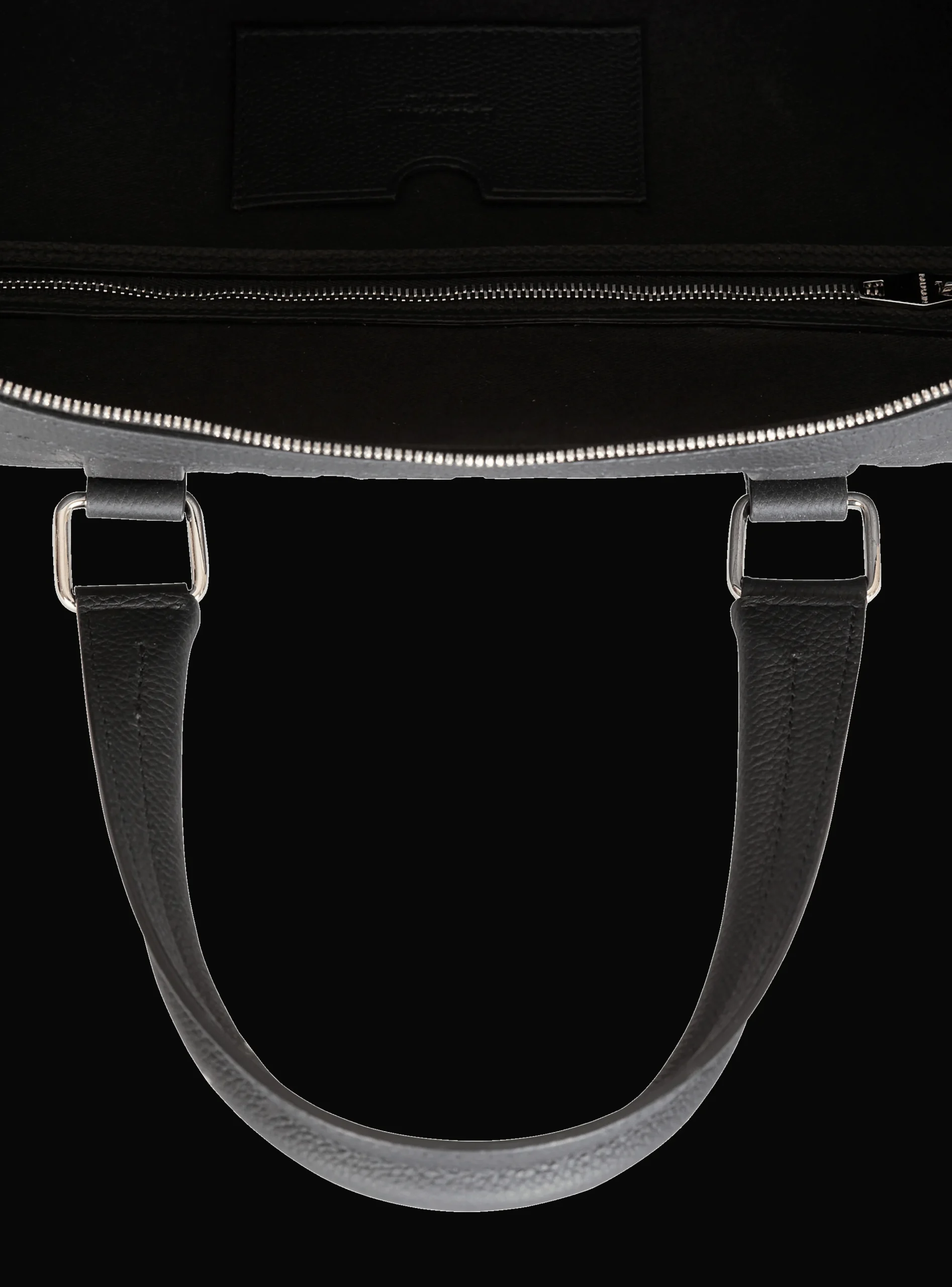 Travel Bag In Grained Leather-Balmain Outlet