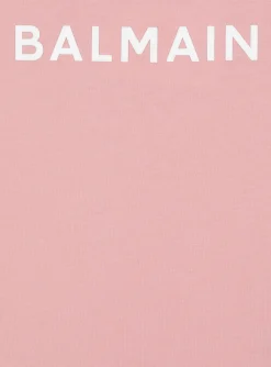 T-shirt With Logo-Balmain Outlet