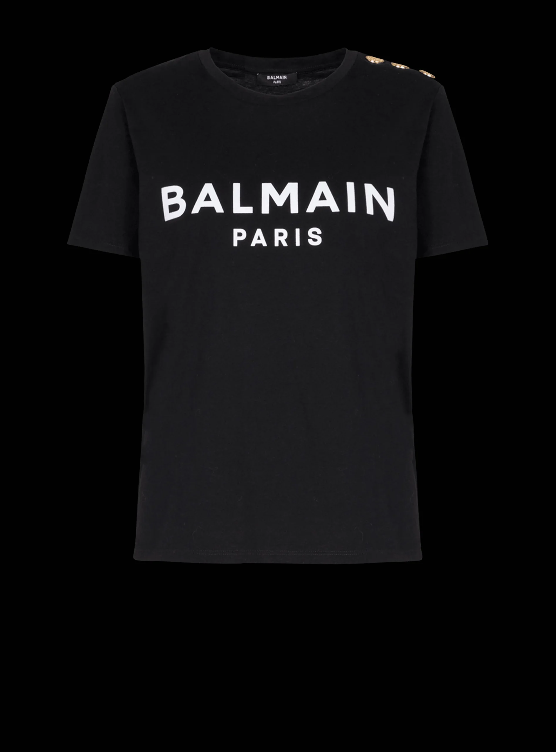 T-shirt With Paris Print-Balmain Online