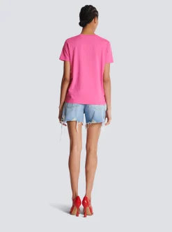 T-shirt With Paris Print-Balmain Fashion