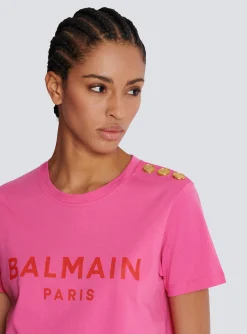 T-shirt With Paris Print-Balmain Fashion