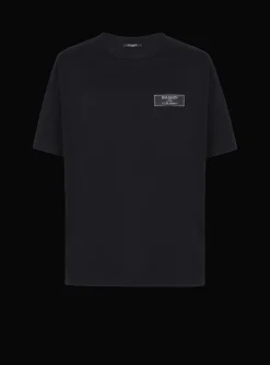 T-shirt With Pierre Label-Balmain Clearance