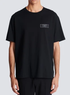 T-shirt With Pierre Label-Balmain Clearance