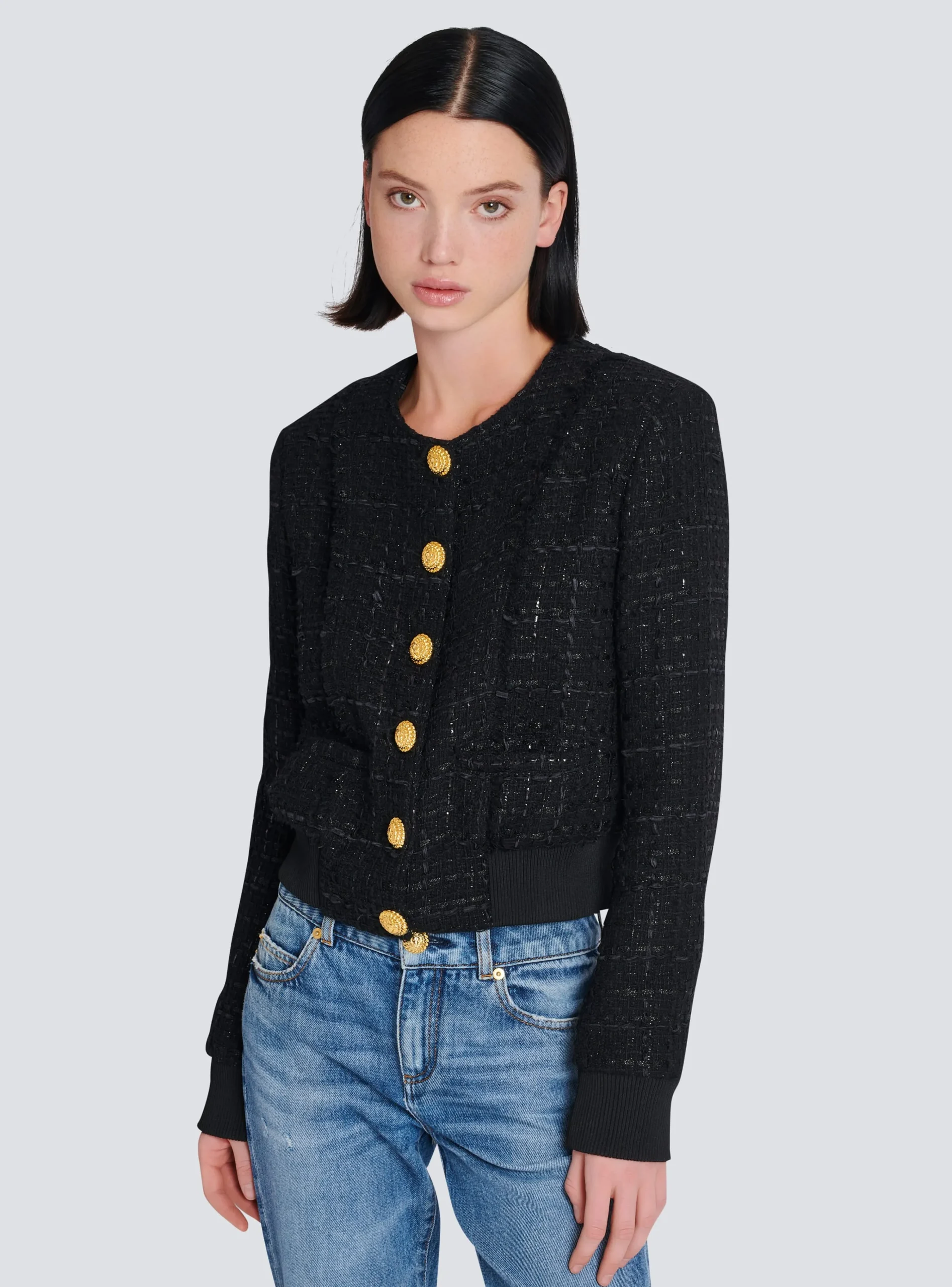 Tweed Jacket-Balmain Fashion