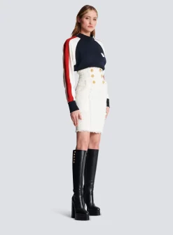 Tweed Pencil Skirt-Balmain Best Sale