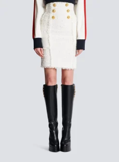 Tweed Pencil Skirt-Balmain Best Sale