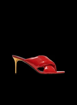 Uma Mules In Patent Leather-Balmain Best Sale