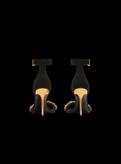 Uma Suede And Chain Sandals-Balmain Best Sale