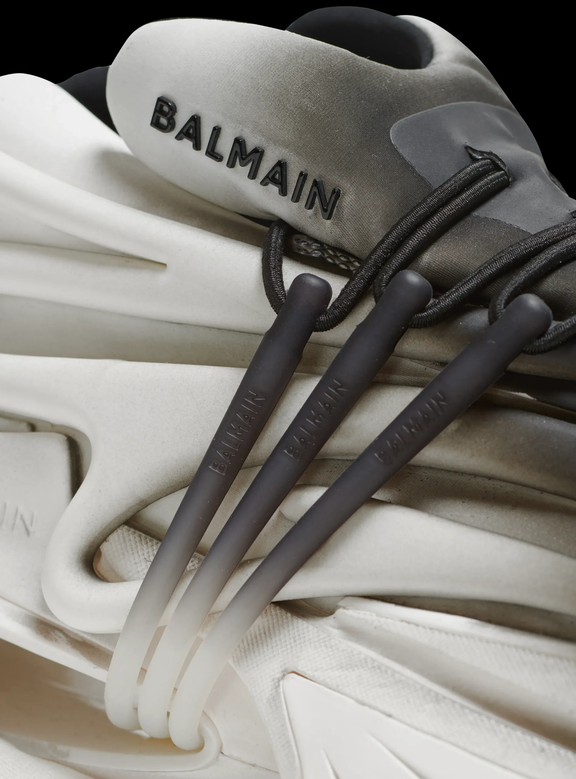 Unicorn Low-top Trainers In Neoprene And Leather-Balmain Outlet