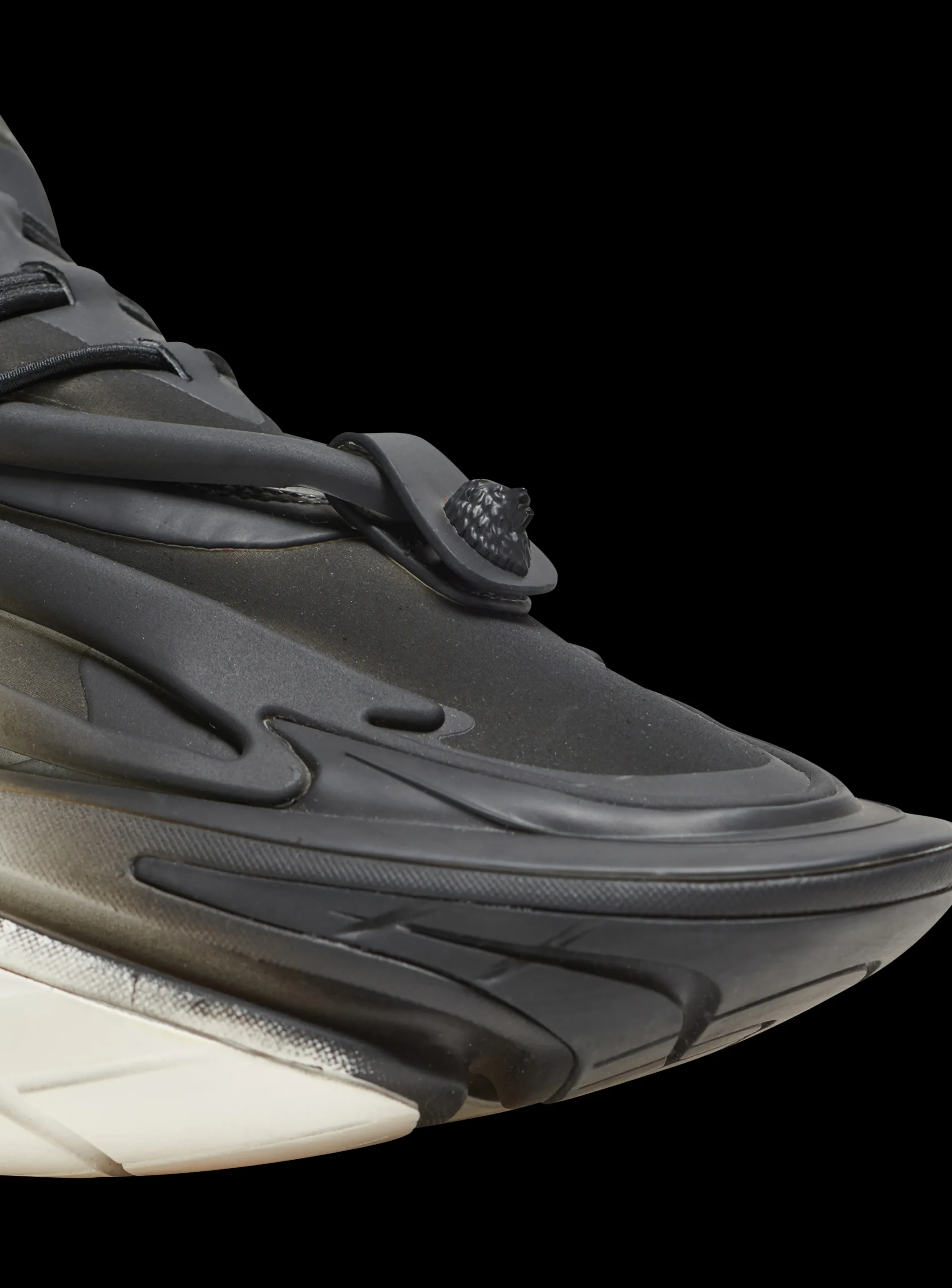 Unicorn Low-top Trainers In Neoprene And Leather-Balmain Outlet