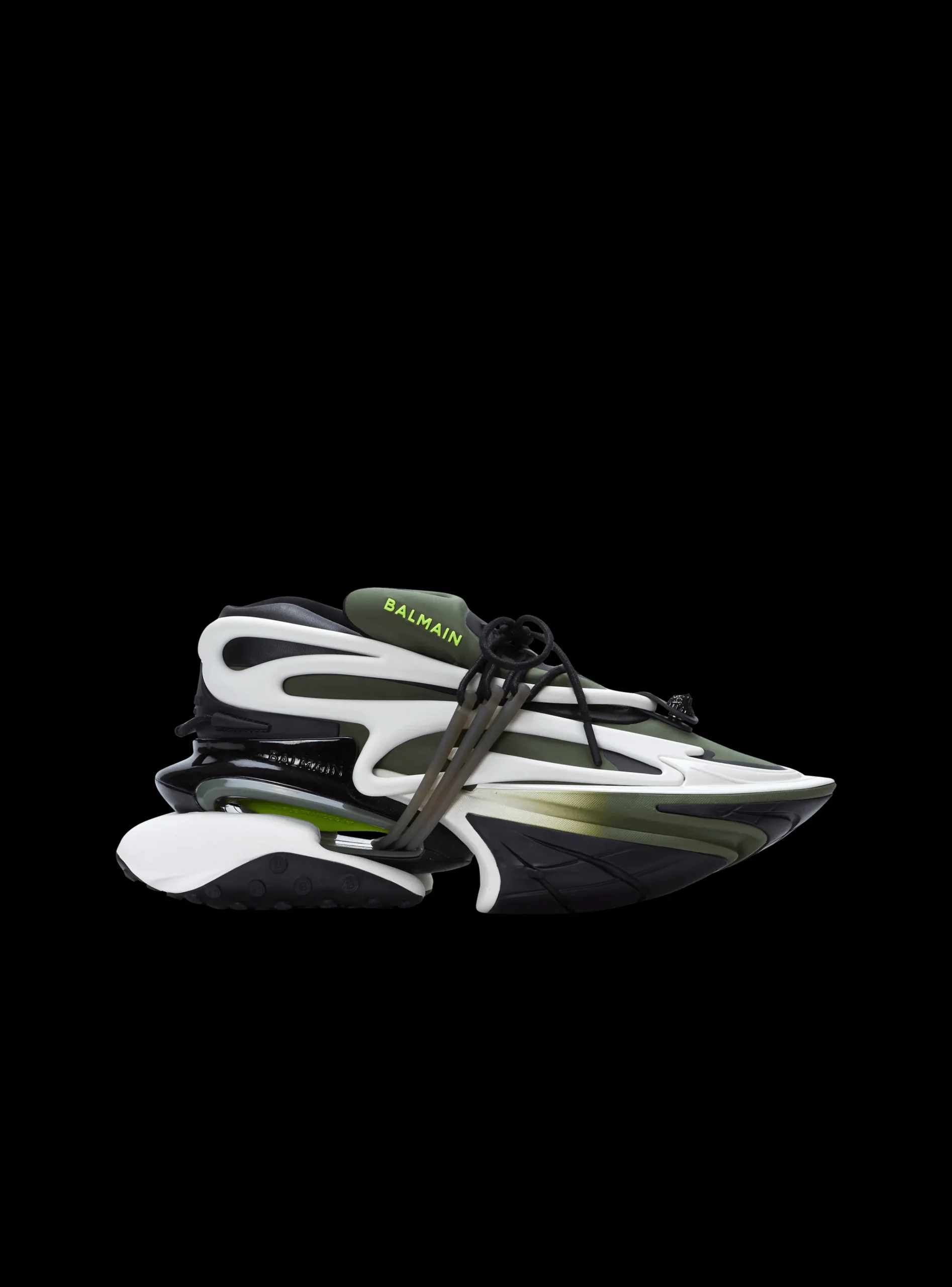 Unicorn Low-top Trainers In Neoprene And Calfskin-Balmain Hot