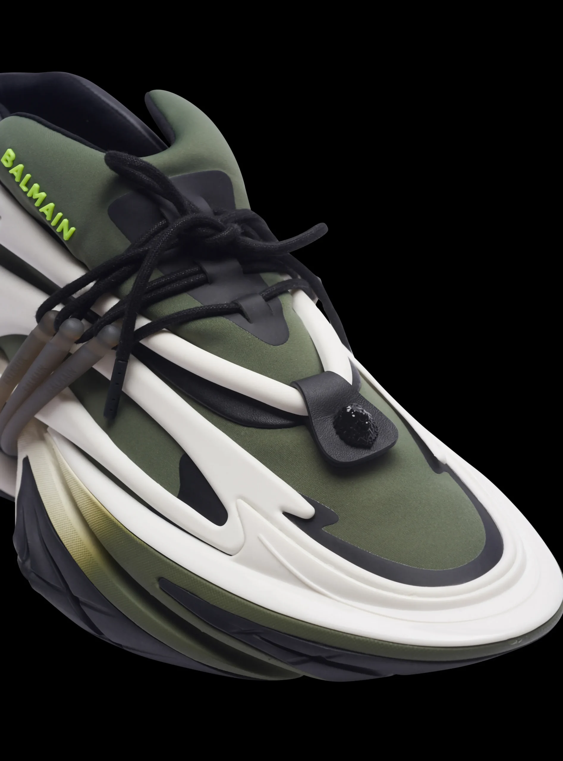 Unicorn Low-top Trainers In Neoprene And Calfskin-Balmain Hot