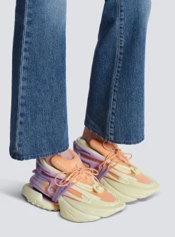 Unicorn Low-top Trainers In Neoprene And Calfskin-Balmain Store