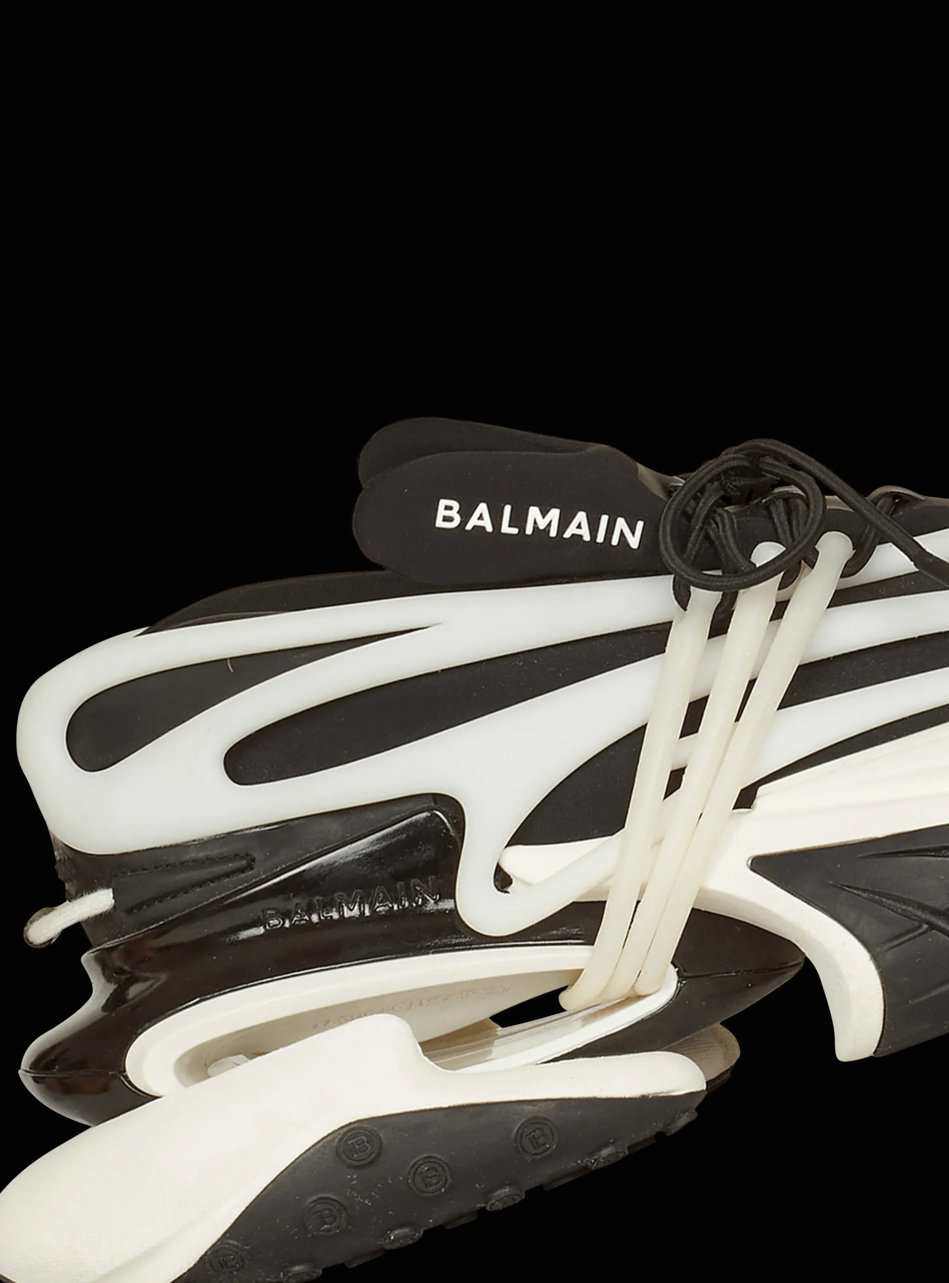 Unicorn Low-top Trainers In Neoprene And Leather-Balmain Discount
